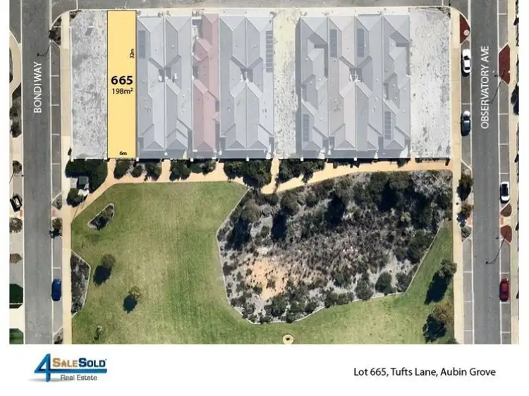 Main view of Homely land listing, Lot 665 Tufts Lane, Aubin Grove WA 6164
