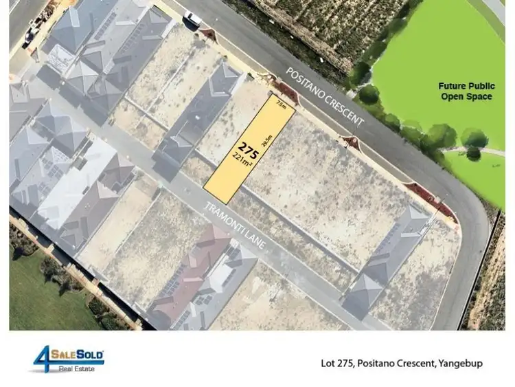 Main view of Homely land listing, Lot 275 Positano Crescent, Yangebup WA 6164