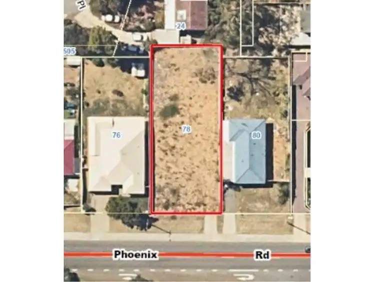 Main view of Homely land listing, 78 Phoenix Road, Hamilton Hill WA 6163