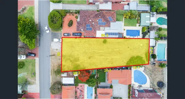 Main view of Homely land listing, 13 Thurston Street, Mount Lawley WA 6050