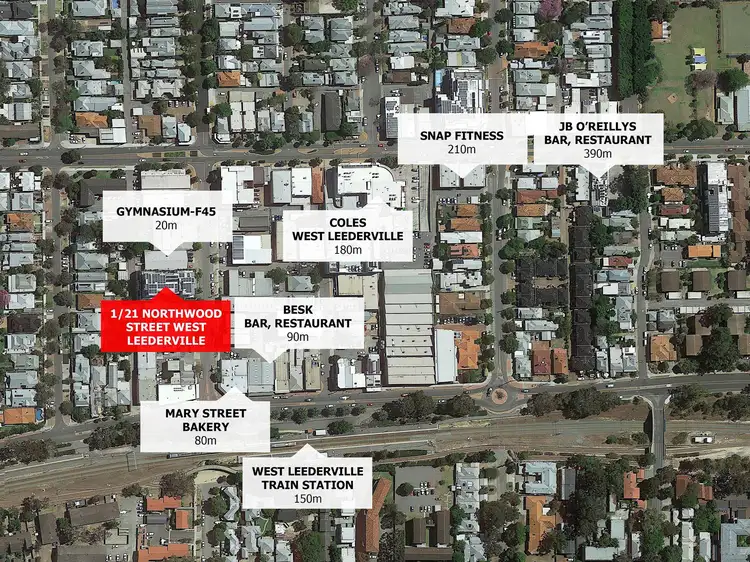 Second view of Homely apartment listing, 1/21 Northwood Street, West Leederville WA 6007