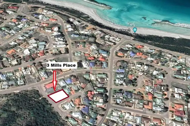 Main view of Homely land listing, 3 Mills Place, West Beach WA 6450