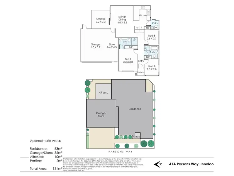Second view of Homely house listing, 41A Parsons Way, Innaloo WA 6018