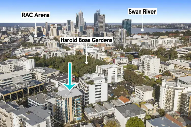 Second view of Homely apartment listing, 9/3 Prowse Street, West Perth WA 6005