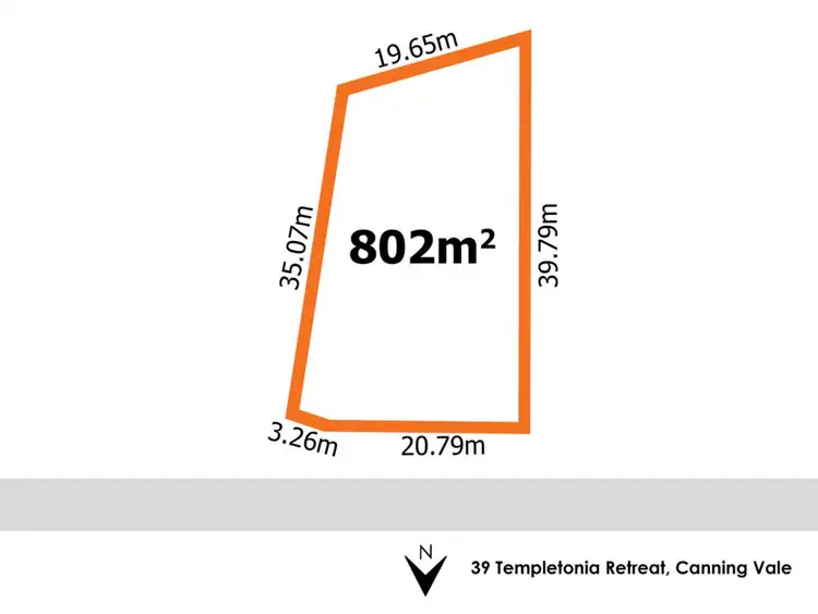 Main view of Homely land listing, 39 Templetonia Retreat, Canning Vale WA 6155