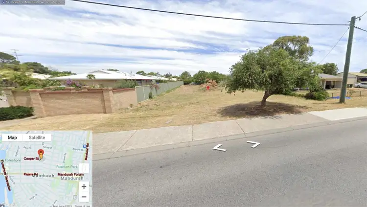 Main view of Homely land listing, 77 Cooper Street, Mandurah WA 6210