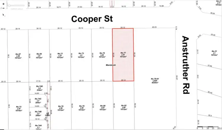 Fourth view of Homely land listing, 77 Cooper Street, Mandurah WA 6210