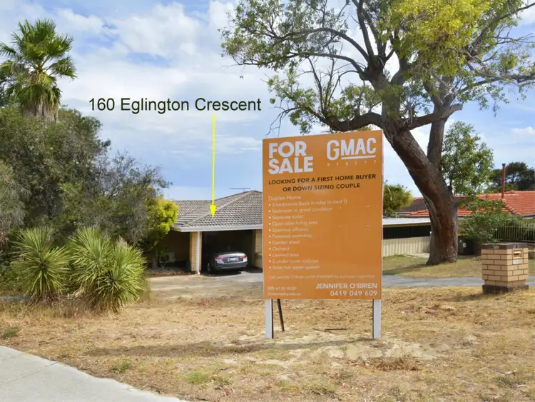 Second view of Homely semi-detached listing, 160 Eglinton Court, Hamersley WA 6022