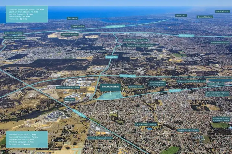 Third view of Homely land listing, Lot 133, Breakwater Grove, Champion Lakes WA 6111