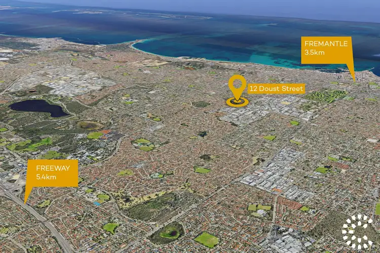 Second view of Homely land listing, 12 Doust Street, Hilton WA 6163