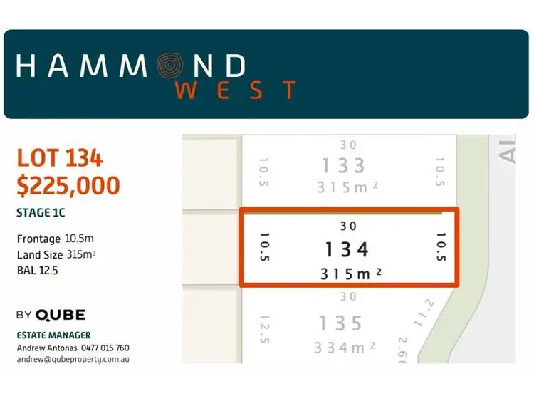 Lot 134, Almond Close
