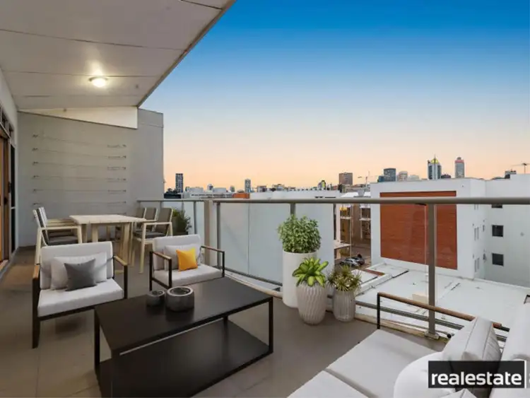 Fifth view of Homely apartment listing, 16/153 Kensington Street, East Perth WA 6004
