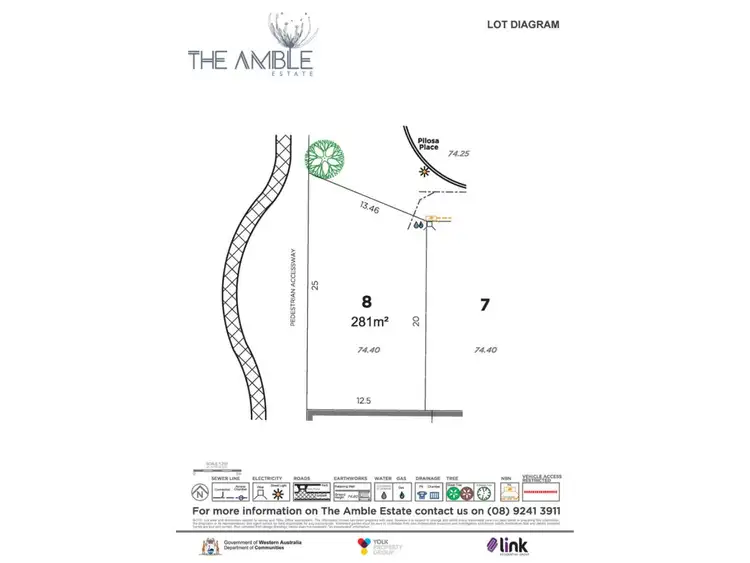 Main view of Homely land listing, Lot 8, Pilosa Place, Girrawheen WA 6064