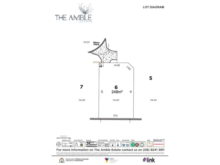 Second view of Homely land listing, Lot 6, Pilosa Place, Girrawheen WA 6064