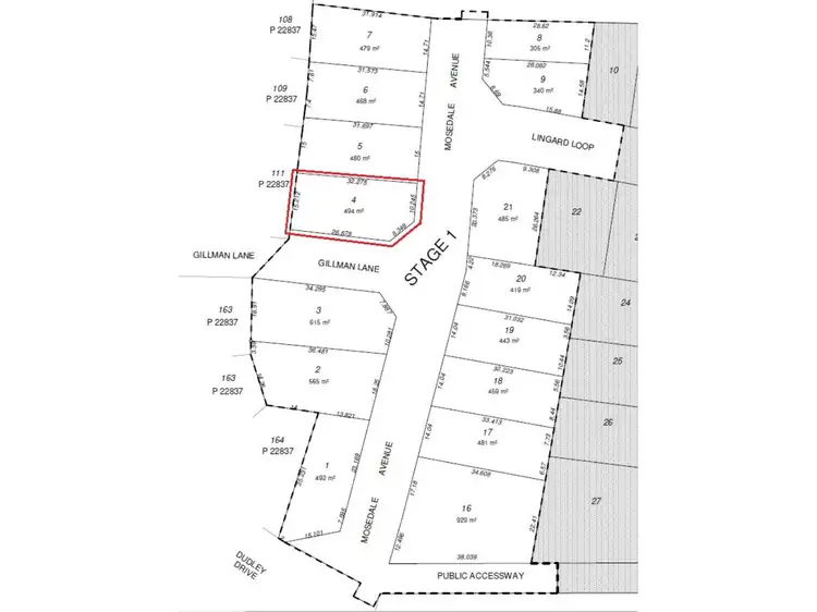 Third view of Homely land listing, 5 (lot 4) Gillman  Lane, Usher WA 6230