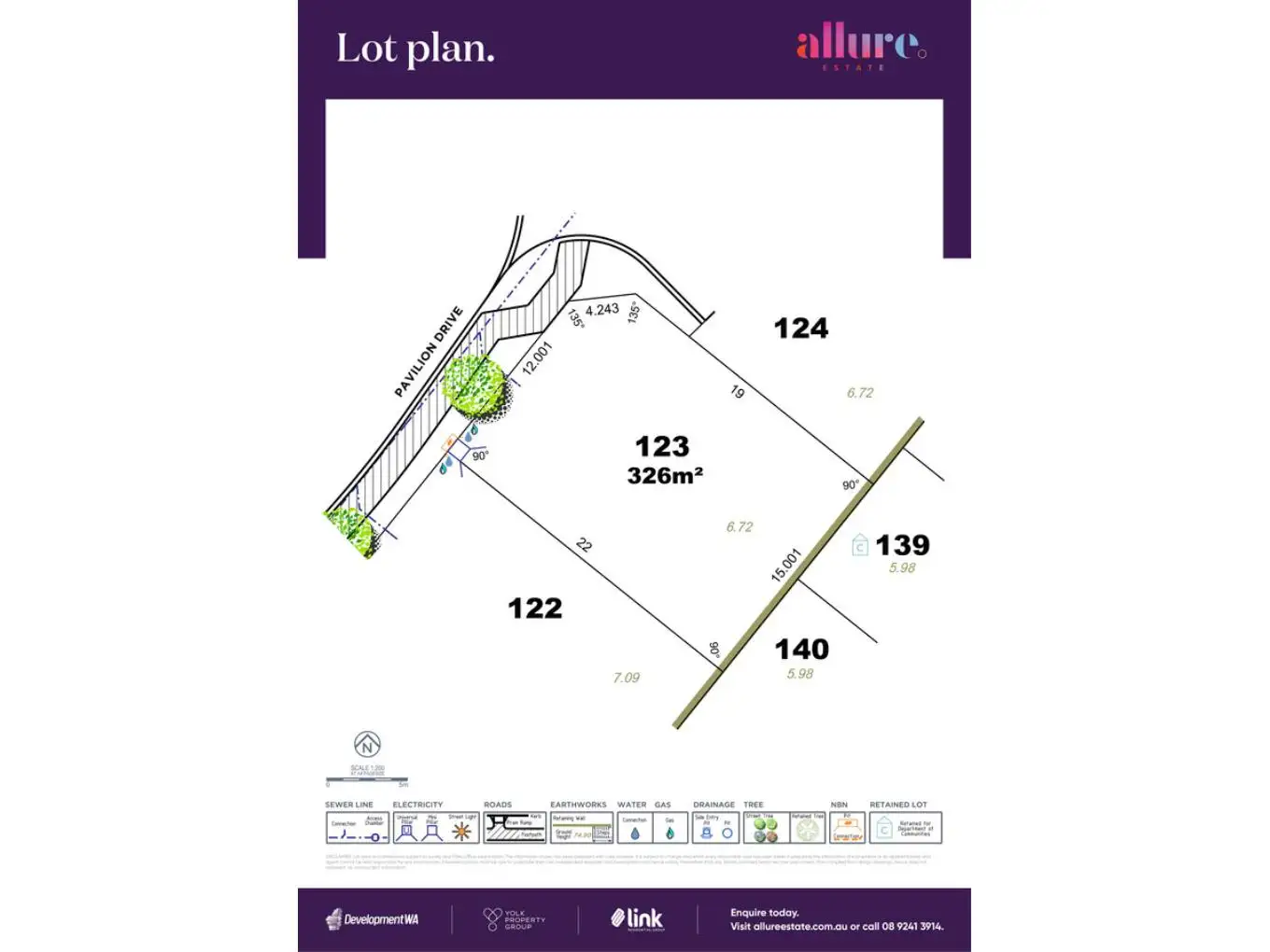 Main view of Homely land listing, Lot 123, Allure Estate, Ferndale WA 6148