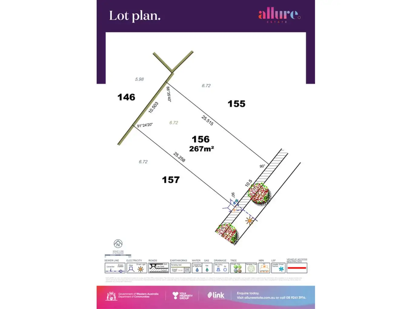 Main view of Homely land listing, Lot 156, Allure Estate, Ferndale WA 6148