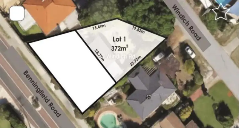 Main view of Homely land listing, 1/59 Windich Road, Bull Creek WA 6149