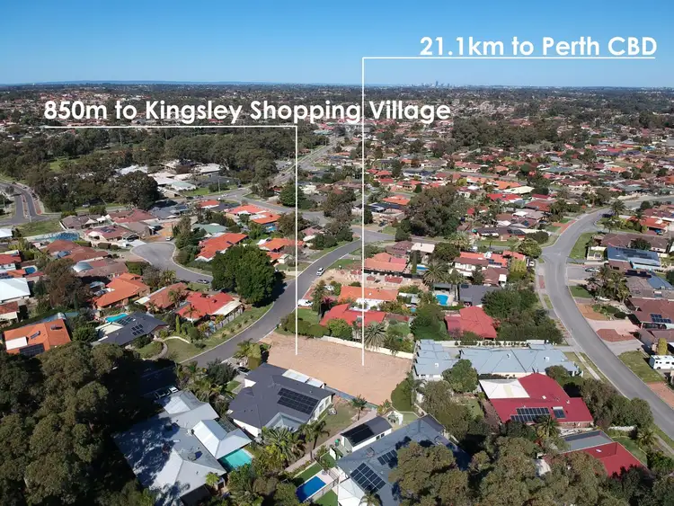 Fourth view of Homely land listing, Lot 889, 26 Kensal Green Way, Kingsley WA 6026