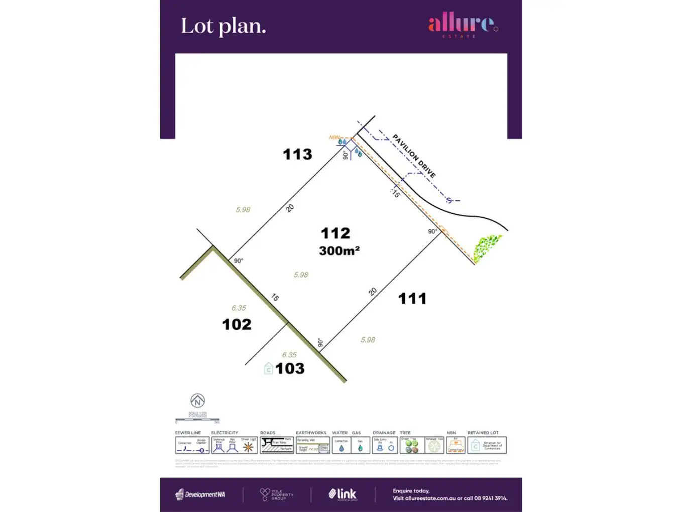 Main view of Homely land listing, Lot 112, Allure Estate, Ferndale WA 6148