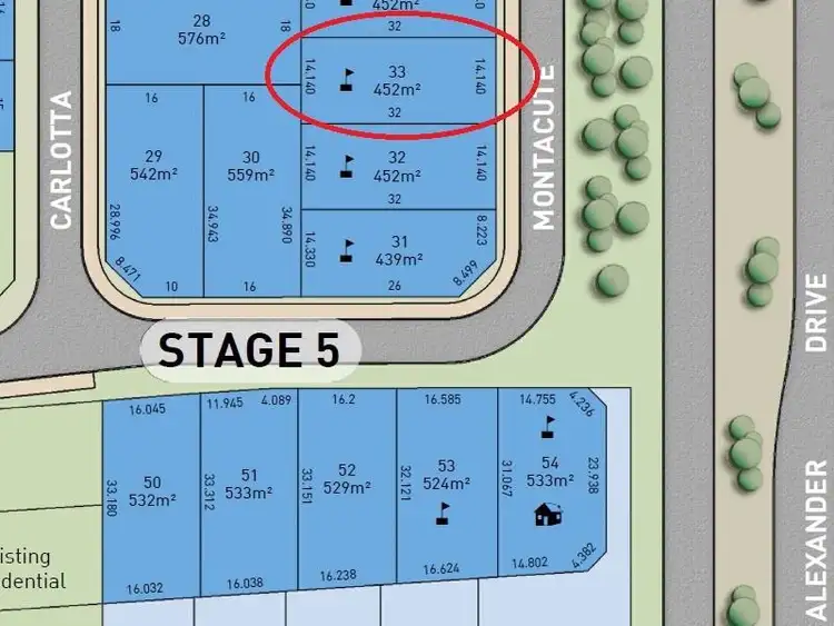 Second view of Homely land listing, Lot 33, Montacute Turn, Landsdale WA 6065
