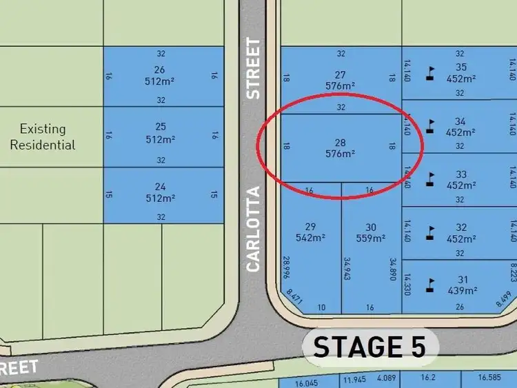 Second view of Homely land listing, Lot 28, Carlotta Street, Landsdale WA 6065