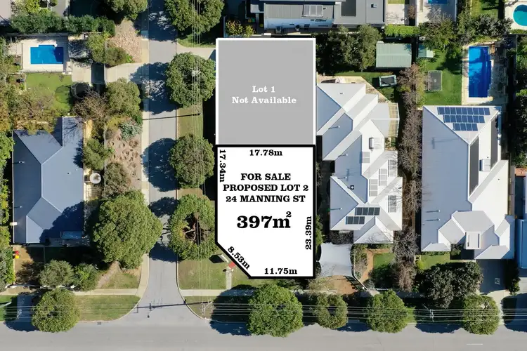 Second view of Homely land listing, Lot 2, 24 Manning Street, Mosman Park WA 6012