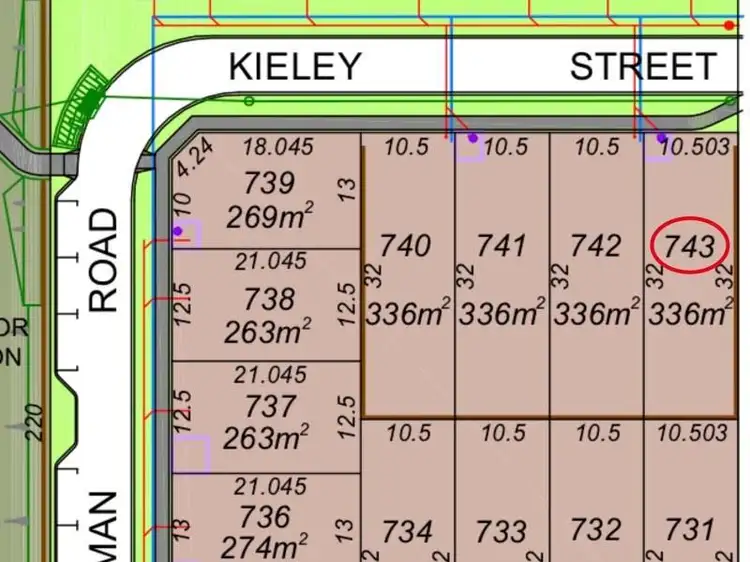 Main view of Homely land listing, Lot 743, Kieley Street, Hilbert WA 6112