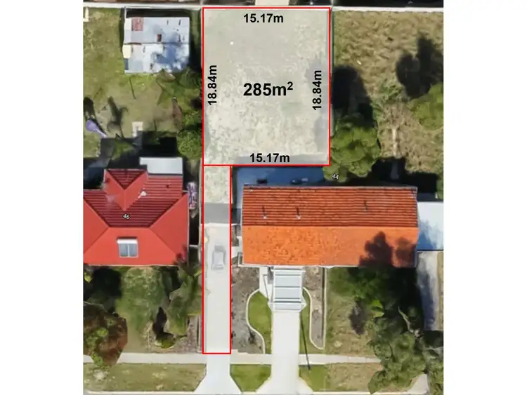 Second view of Homely land listing, 44A Markham Street, Balga WA 6061