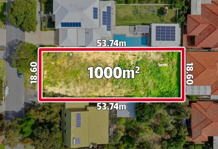 Main view of Homely land listing, 48 Evandale Street, Floreat WA 6014