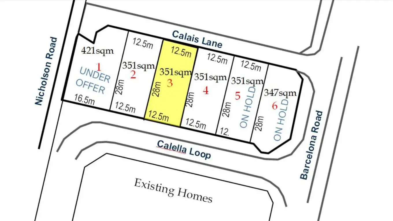 Main view of Homely land listing, Lot 3, 34 Barcelona Loop, Piara Waters WA 6112