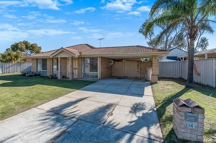 Second view of Homely house listing, 14 Cocos Court, Warnbro WA 6169