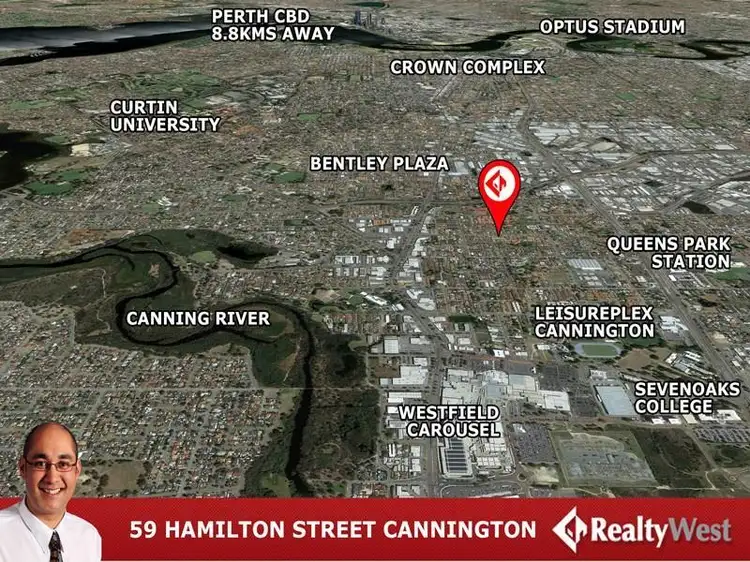 Third view of Homely villa listing, 59 Hamilton Street, Cannington WA 6107
