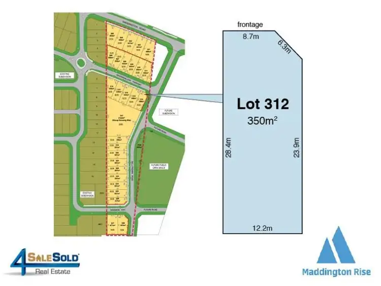 Lot 312 Woodswallow Parkway, Maddington WA 6109