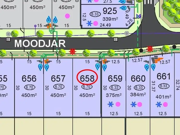 Main view of Homely land listing, Lot 658 Moodjar Way, Baldivis WA 6171