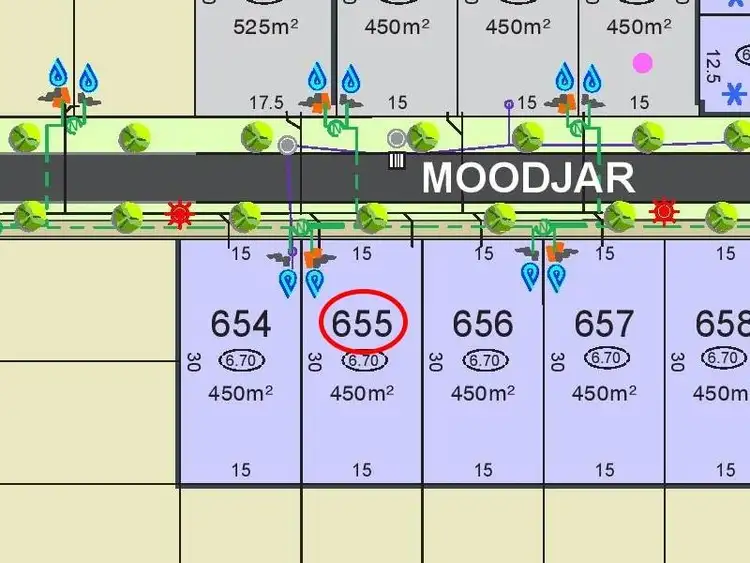 Main view of Homely land listing, Lot 655 Moodjar Way, Baldivis WA 6171