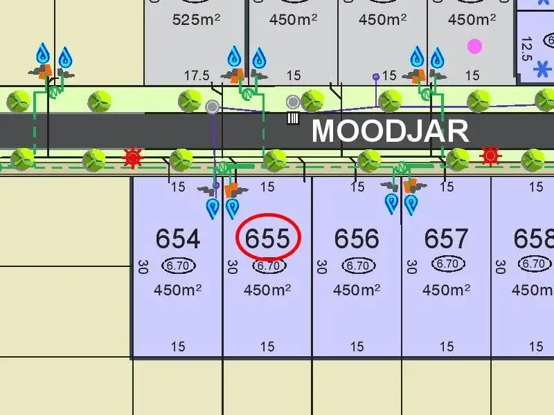 Main view of Homely land listing, Lot 655 Moodjar Way, Baldivis WA 6171