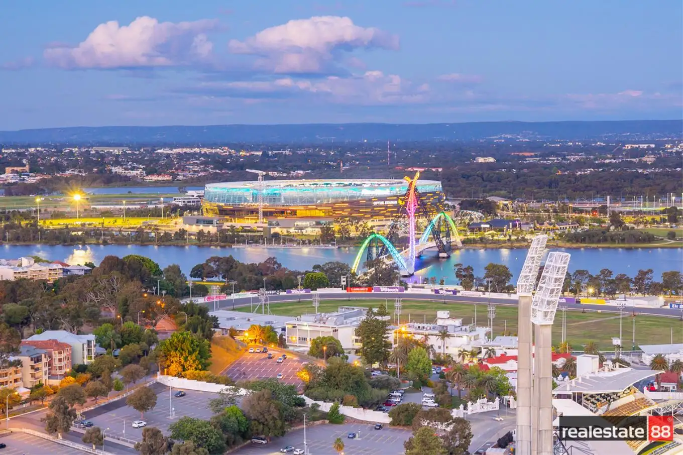 Main view of Homely apartment listing, 1803/63 Adelaide Terrace, East Perth WA 6004