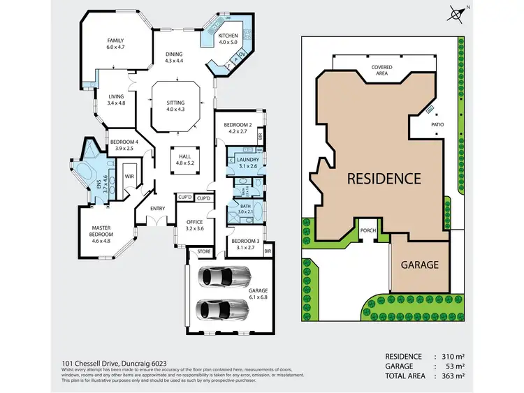 Sixth view of Homely house listing, 101 Chessell Drive, Duncraig WA 6023