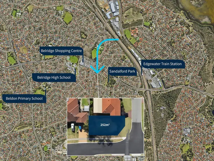 Second view of Homely land listing, 48 Sandalford Drive, Beldon WA 6027