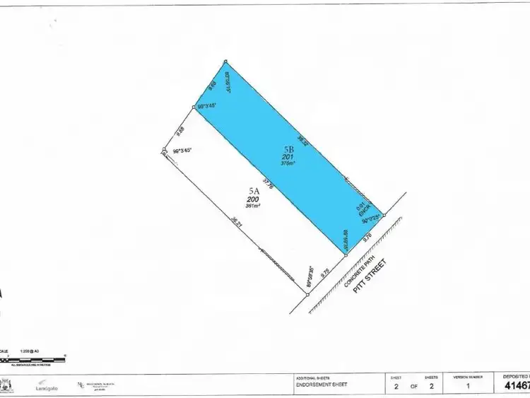 Main view of Homely land listing, Lot 201, 5B Pitt Street, Dianella WA 6059