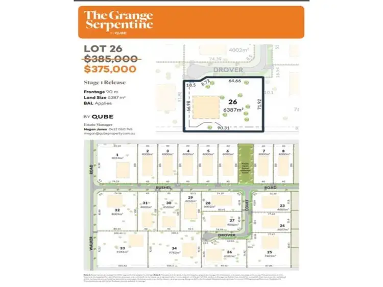 Fifth view of Homely land listing, Lot 26, Drovers Court, Serpentine WA 6125