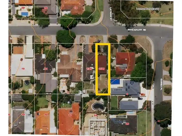 Main view of Homely semi-detached listing, 25A Davenport Road, Booragoon WA 6154