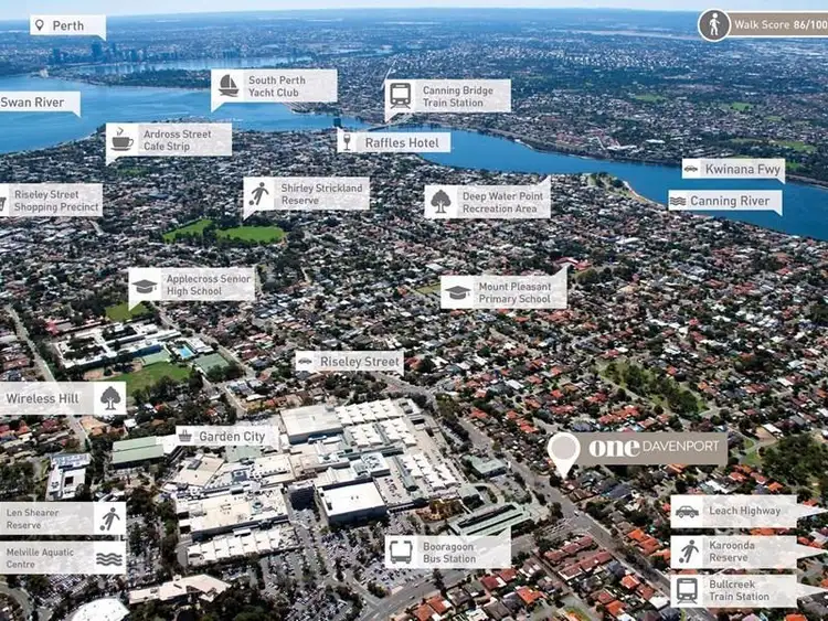 Third view of Homely apartment listing, 3/1 Davenport Road, Booragoon WA 6154