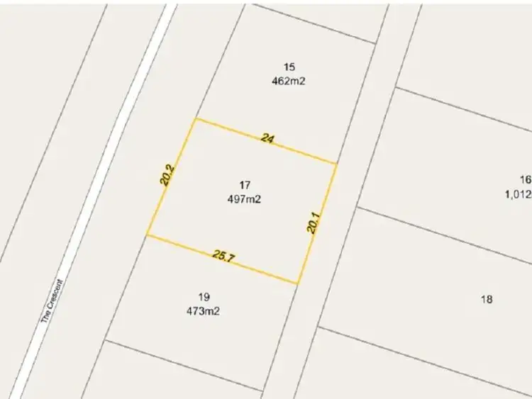 Main view of Homely land listing, 17 The Crescent, Brunswick WA 6224