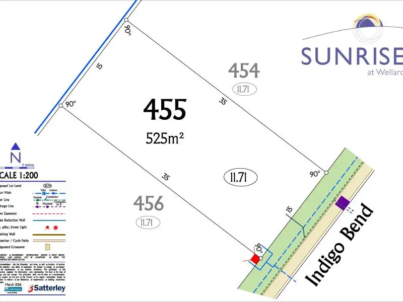 Main view of Homely land listing, LOT 455 Indigo Bend, Wellard WA 6170