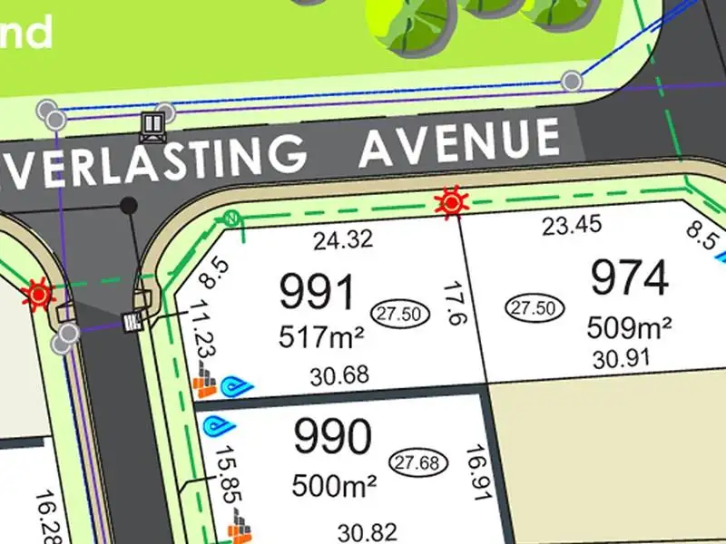 Main view of Homely land listing, Lot 991 Poppy Way, Piara Waters WA 6112