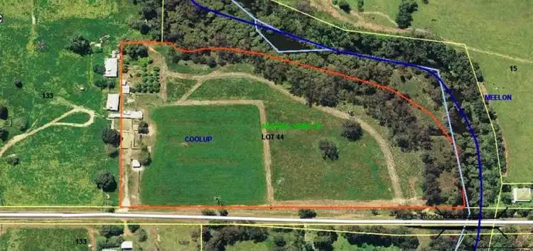 Main view of Homely rural property listing, 44 Coolup Road East, Coolup WA 6214
