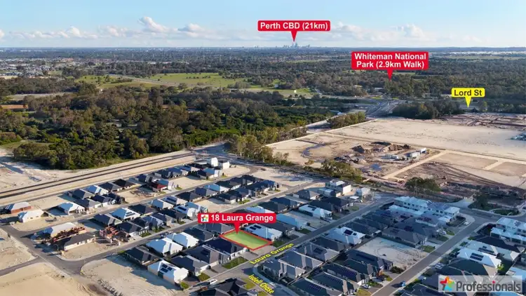Third view of Homely land listing, 18 Laura Grange, Brabham WA 6055