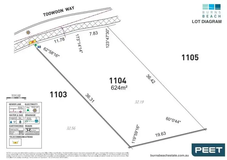 Second view of Homely land listing, Lot 1104, Toowoon Way, Burns Beach WA 6028